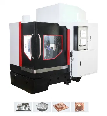 Centro de máquina de grabado CNC vertical personalizado de fresado y mecanizado CNC de pórtico Vmc650 de Taiwán