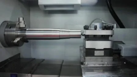 Máquina de torno CNC de cama plana Ck6166/3000