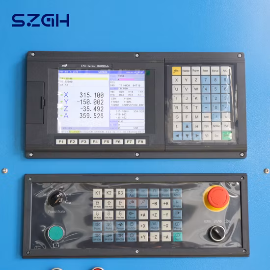 Fresadora CNC vertical Szgh y centro de mecanizado Vmc650 de alta precisión